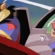 The cockpit of Turbokat from the show Swat Kats